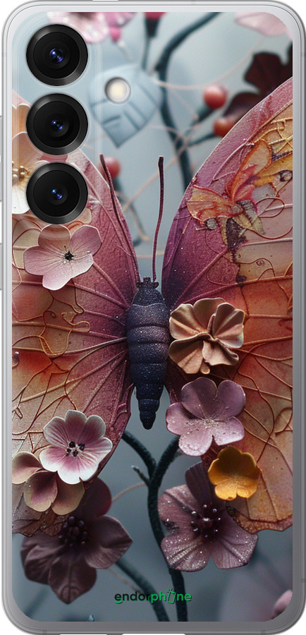 Силіконовий чехол Fairy Butterfly для Samsung Galaxy S25 - 6048u-3804 изображение 