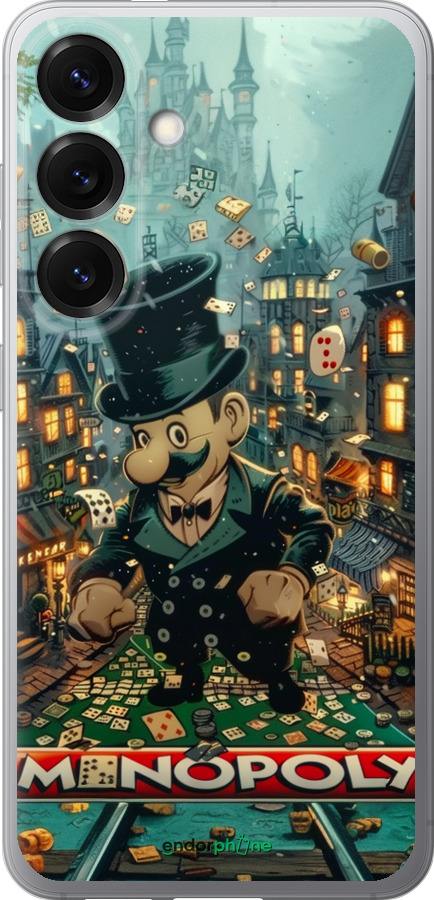 Силіконовий чехол Казковий Monopoly для Samsung Galaxy S25 - 6086u-3804 изображение 