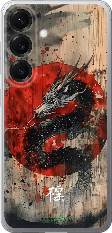 Силиконовый чехол Восточный дух для Samsung Galaxy S25 - 6100u-3804 изображение 