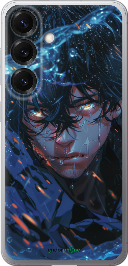 Силиконовый чехол Satoru Gojou для Samsung Galaxy S25 - 6128u-3804 изображение 