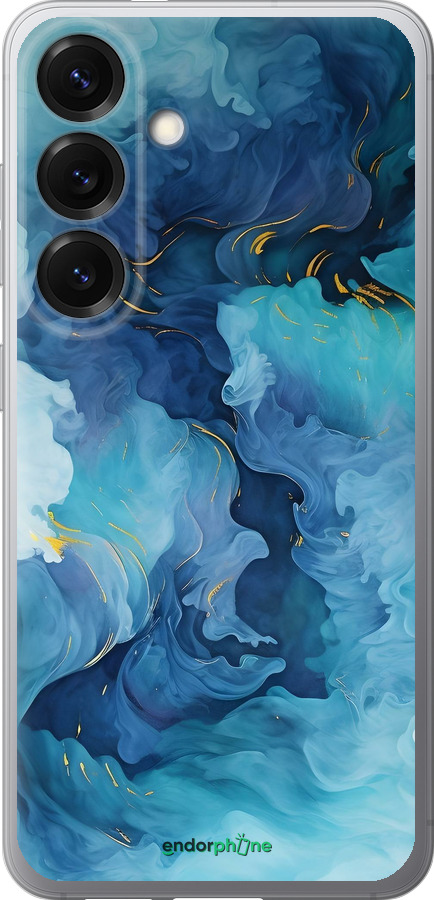 Силиконовый чехол Акварель для Samsung Galaxy S25 - 6320u-3804 изображение 