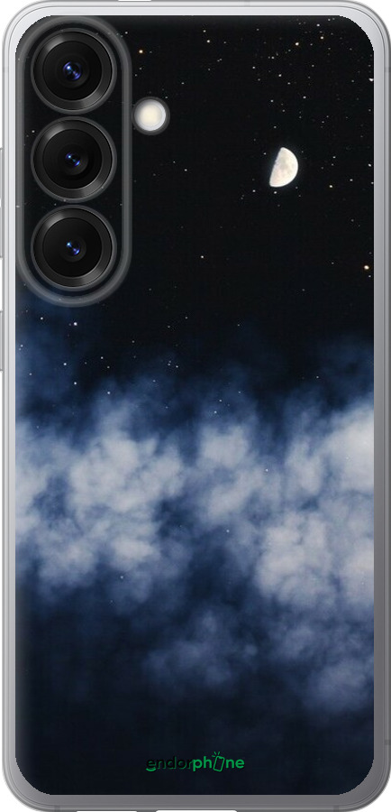 Силиконовый чехол Ночное небо для Samsung Galaxy S25 - 6450u-3804 изображение 