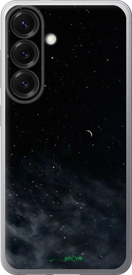 Силиконовый чехол Ночное небо для Samsung Galaxy S25 - 6451u-3804 изображение 