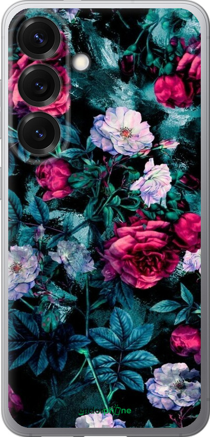 Силиконовый чехол Сад и розы для Samsung Galaxy S25 - 6483u-3804 изображение 