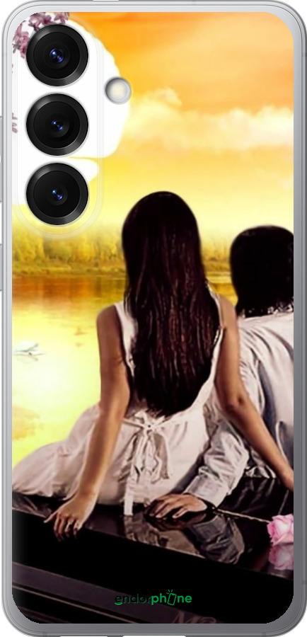 Силиконовый чехол Sunset для Samsung Galaxy S25 - 6607u-3804 изображение 