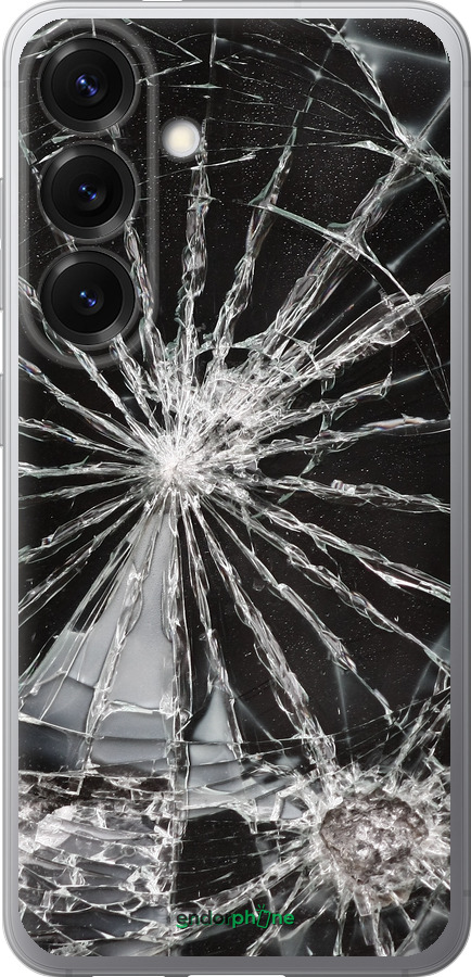 Силіконовий чехол Glass для Samsung Galaxy S25 - 6608u-3804 изображение 