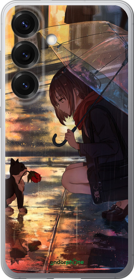 Силиконовый чехол Anime для Samsung Galaxy S25 - 6609u-3804 изображение 