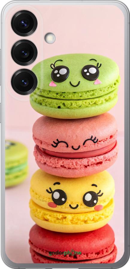 Силиконовый чехол Печенье для Samsung Galaxy S25 - 6693u-3804 изображение 