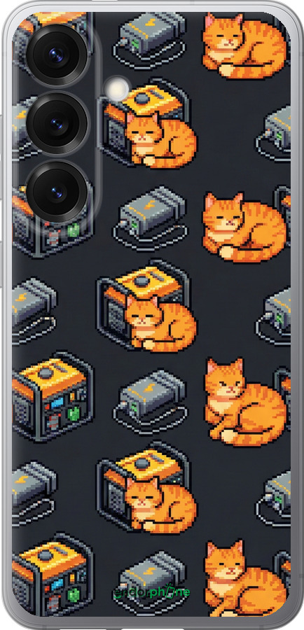 Силиконовый чехол Autonomous Zone для Samsung Galaxy S25 - 6771u-3804 изображение 