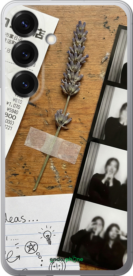 Силиконовый чехол Aesthetic Scrapbook Collage для Samsung Galaxy S25 - 6773u-3804 изображение 