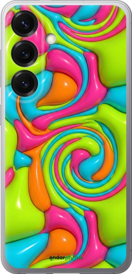 Силіконовий чехол Y2K Jelly Dream для Samsung Galaxy S25 - 6780u-3804 изображение 