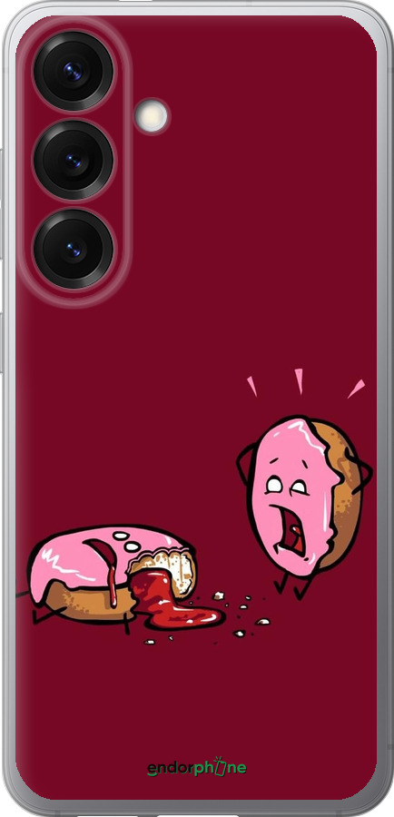 Силиконовый чехол Печенье для Samsung Galaxy S25 - 911u-3804 изображение 
