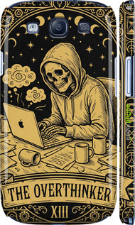3D пластиковый матовый чехол The Overthinker для Samsung Galaxy S3 Duos I9300i - 6774m-50 изображение 