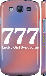 3D пластиковый глянцевый чехол 'Aesthetic Aura Gradient 777 Lucky Energy' для Samsung Galaxy S3 Duos I9300i изображение 6