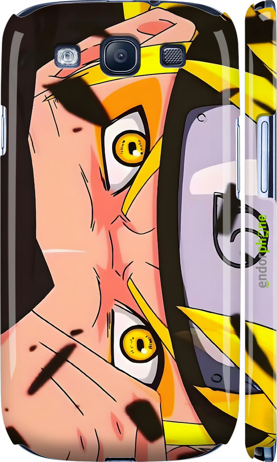 3D пластиковый глянцевый чехол Наруто 2 для Samsung Galaxy S3 i9300 - 6297c-11 изображение 