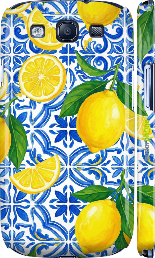 3D пластиковий матовий чехол Grocery Girl Italian Summer для Samsung Galaxy S3 Duos I9300i - 6766m-50 изображение 