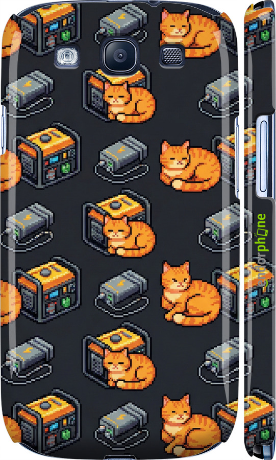 3D пластиковий глянцевий чехол Autonomous Zone для Samsung Galaxy S3 Duos I9300i - 6771c-50 изображение 