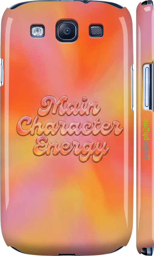 3D пластиковый глянцевый чехол Aura Gradient Main Character Energy Aesthetic Y2K для Samsung Galaxy S3 i9300 - 6783c-11 изображение 