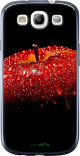 Силиконовый чехол Яблоко для Samsung Galaxy S3 i9300 - 6022u-11 изображение 