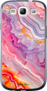 2D пластиковый чехол Мрамор 2 для Samsung Galaxy S3 Duos I9300i - 6307t-50 изображение 