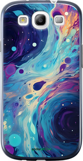 2D пластиковый чехол Арт акварель для Samsung Galaxy S3 Duos I9300i - 6329t-50 изображение 