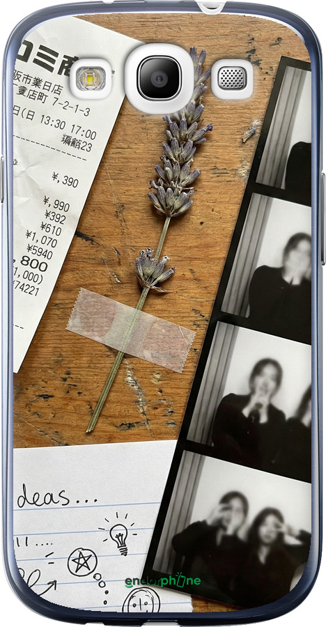 Силиконовый чехол Aesthetic Scrapbook Collage для Samsung Galaxy S3 Duos I9300i - 6773u-50 изображение 