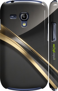 3D пластиковый глянцевый чехол Динамика для Samsung Galaxy S3 mini - 5836c-31 изображение 