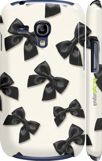 3D пластиковий матовий чехол Dark Coquette для Samsung Galaxy S3 mini - 6765m-31 изображение 