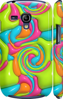 3D пластиковый глянцевый чехол Y2K Jelly Dream для Samsung Galaxy S3 mini - 6780c-31 изображение 