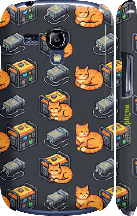 3D пластиковый глянцевый чехол Autonomous Zone для Samsung Galaxy S3 mini - 6771c-31 изображение 