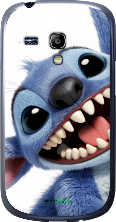 Силіконовий чехол Стіч для Samsung Galaxy S3 mini - 6684u-31 изображение 