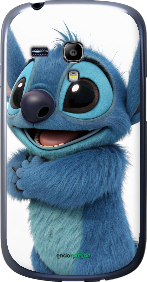 Силіконовий чехол Стіч 1 для Samsung Galaxy S3 mini - 6686u-31 изображение 