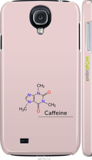 3D пластиковый глянцевый чехол Caffeine для Samsung Galaxy S4 i9500 - 4277c-13 изображение 