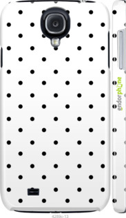 3D пластиковый матовый чехол Горох для Samsung Galaxy S4 i9500 - 4289m-13 изображение 