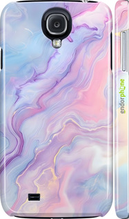3D пластиковый глянцевый чехол Нежный мрамор для Samsung Galaxy S4 i9500 - 6310c-13 изображение 