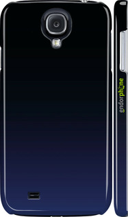 3D пластиковий глянцевий чехол Градієнт у темно-синьому стилі для Samsung Galaxy S4 i9500 - 6542c-13 изображение 