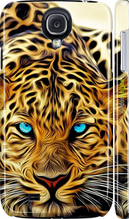 3D пластиковый глянцевый чехол Леопард для Samsung Galaxy S4 i9500 - 6611c-13 изображение 