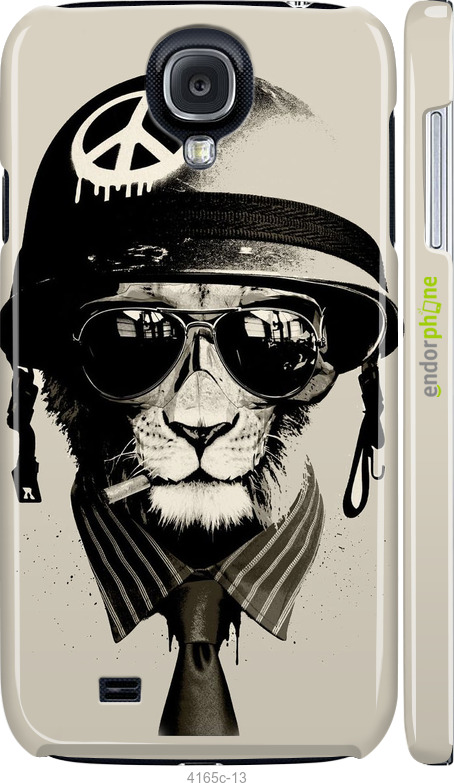 3D пластиковий матовий чехол tattoo soldier для Samsung Galaxy S4 i9500 - 4165m-13 изображение 