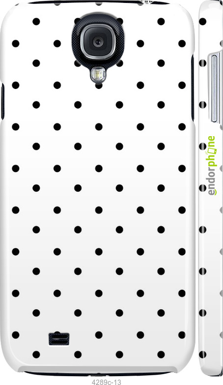 3D пластиковый матовый чехол Горох для Samsung Galaxy S4 i9500 - 4289m-13 изображение 