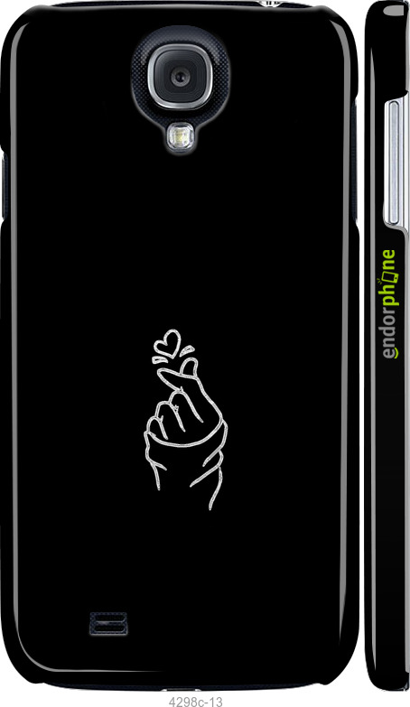 3D пластиковый глянцевый чехол Love You для Samsung Galaxy S4 i9500 - 4298c-13 изображение 