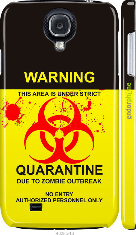 3D пластиковый глянцевый чехол Biohazard  9 для Samsung Galaxy S4 i9500 - 4825c-13 изображение 