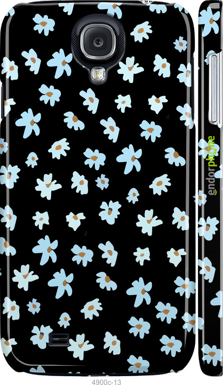 3D пластиковый глянцевый чехол Цветочный для Samsung Galaxy S4 i9500 - 4900c-13 изображение 
