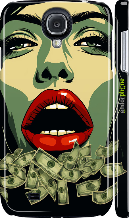 3D пластиковый глянцевый чехол Big money 2 для Samsung Galaxy S4 i9500 - 5668c-13 изображение 
