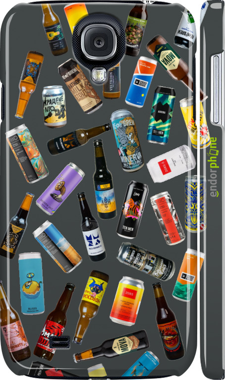 3D пластиковий глянцевий чехол Броварні для Samsung Galaxy S4 i9500 - 5879c-13 изображение 