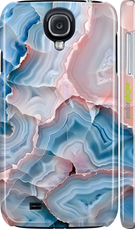 3D пластиковый глянцевый чехол Мрамор для Samsung Galaxy S4 i9500 - 6306c-13 изображение 