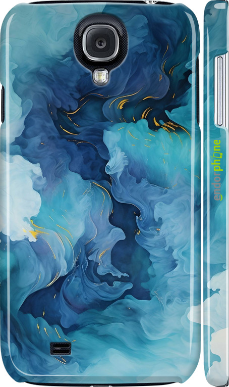 3D пластиковый глянцевый чехол Акварель для Samsung Galaxy S4 i9500 - 6320c-13 изображение 