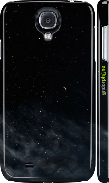 3D пластиковий матовий чехол Нічне небо для Samsung Galaxy S4 i9500 - 6451m-13 изображение 