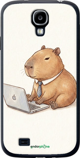 2D пластиковий чехол Funny Capybara CEO Working для Samsung Galaxy S4 i9500 - 6777t-13 изображение 