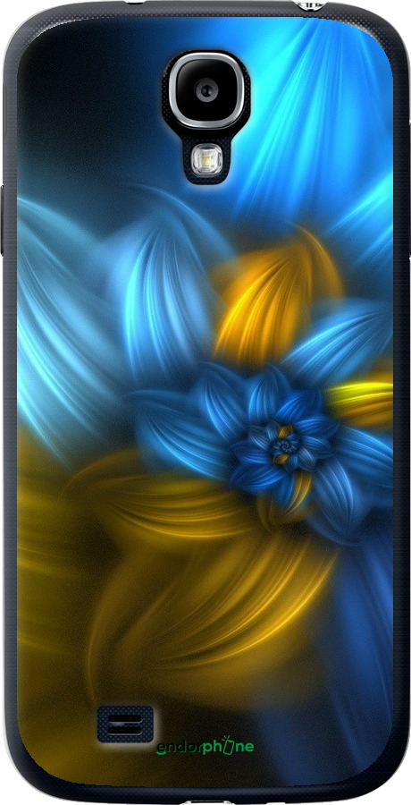 

Силіконовий чохол "Візерунок 46" для Samsung Galaxy S4 i9500, Синій