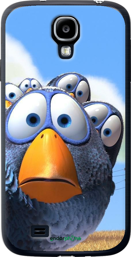 2D пластиковый чехол Angry Birds для Samsung Galaxy S4 i9500 - 6008t-13 изображение 